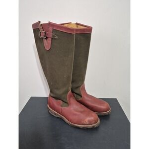 Chippewa Descaro Viper Cloth Snake Boots 23913 Made in USA Size 9 D